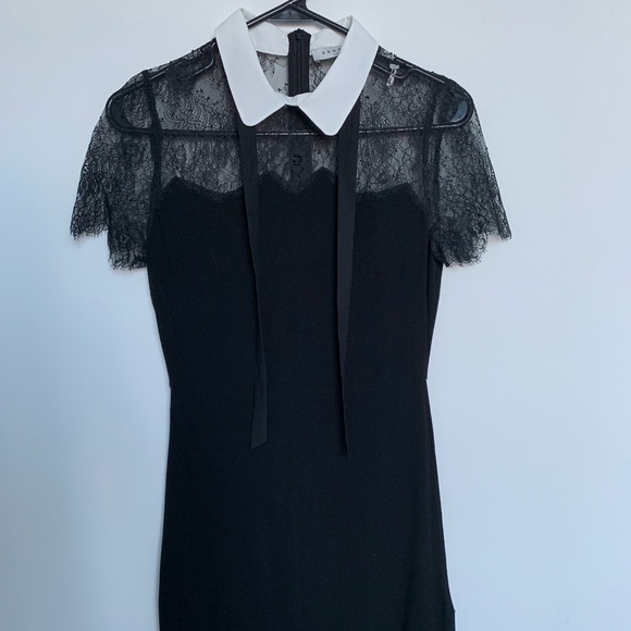 Sandro Dresses & Skirts - Sandro black lace dress size 1